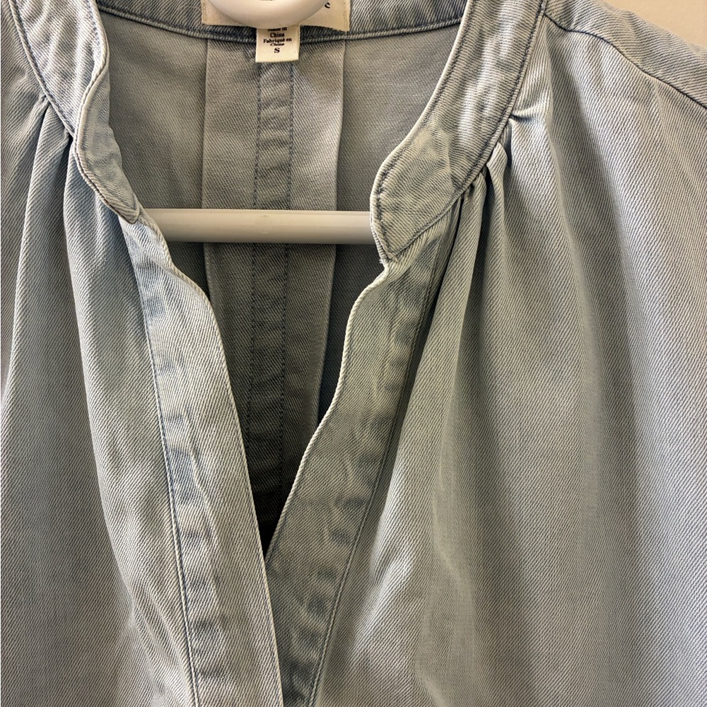 Cloth & Stone Light Blue Women's Top Size Small - Picture 2 of 7